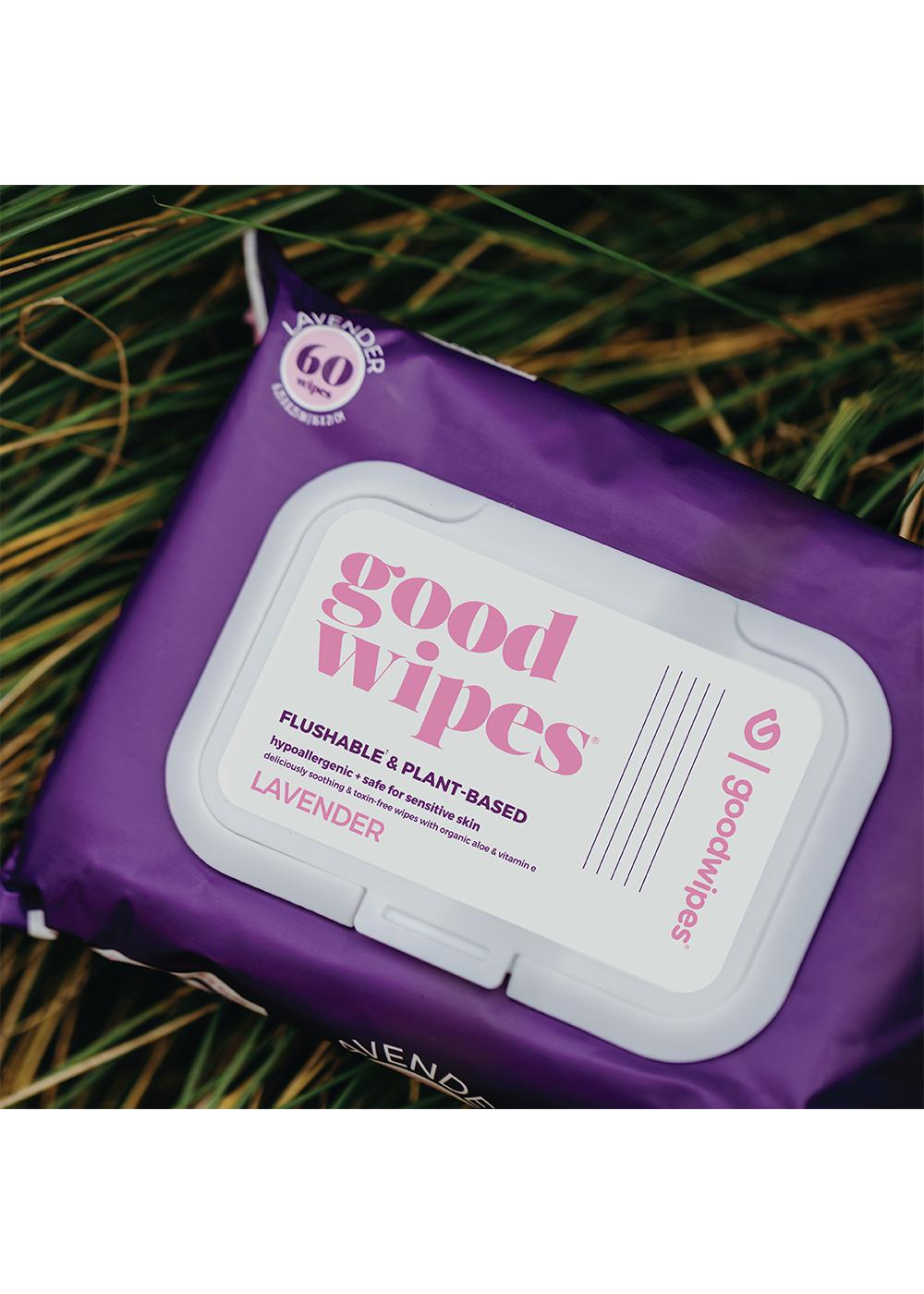 Goodwipes Flushable & Biodegradable Wipes - Lavender; image 3 of 4