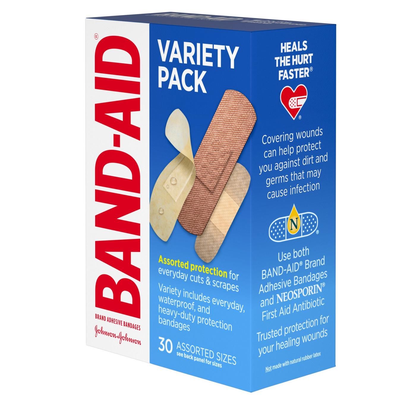 Band-Aid Variety Pack Bandages - Assorted Sizes; image 4 of 7