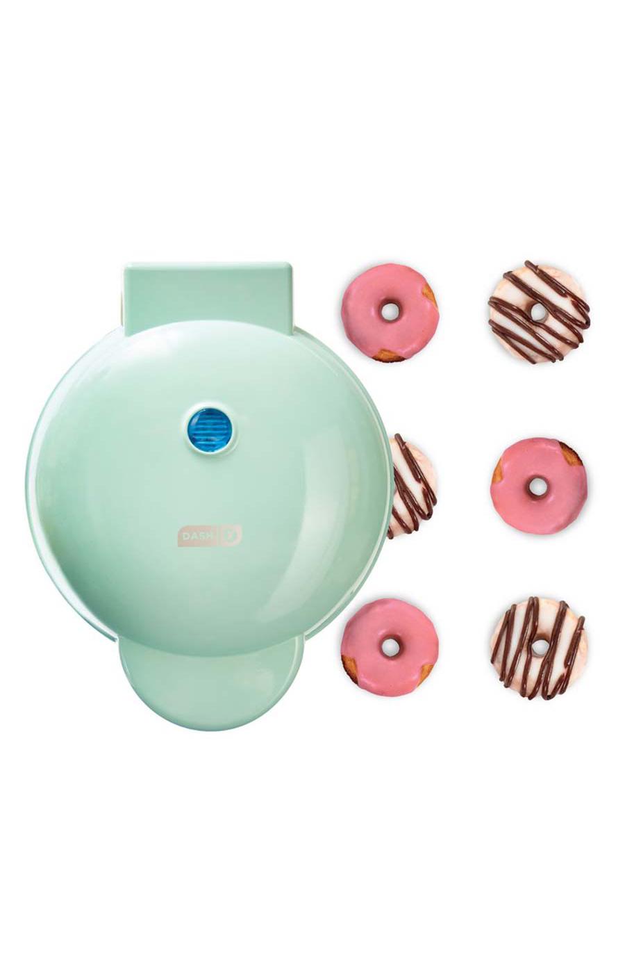 Dash Express Aqua Mini Donut Maker; image 1 of 3