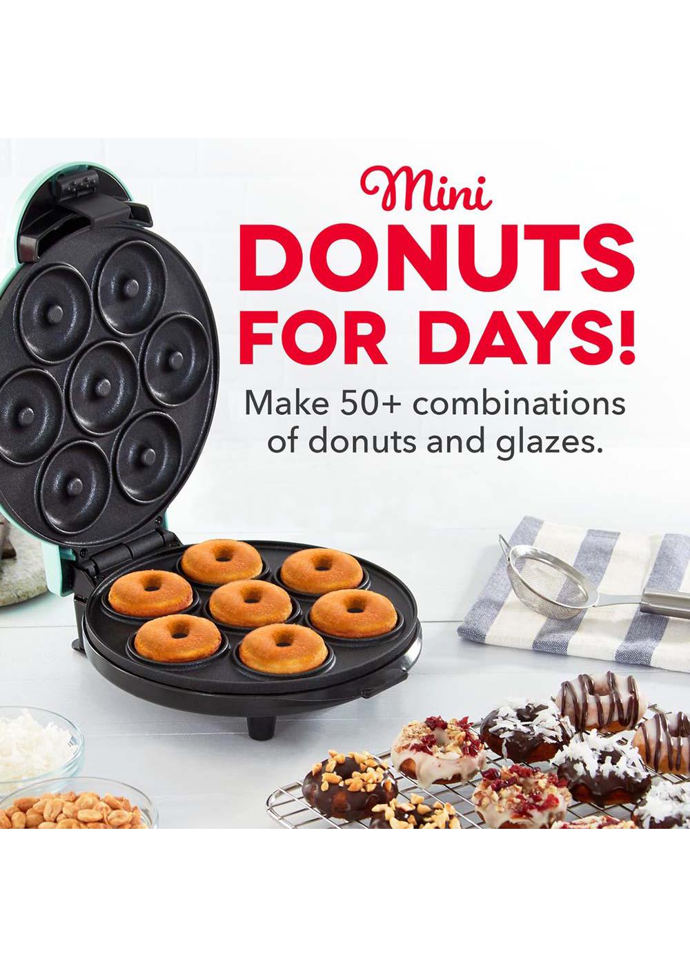 Dash ダッシュ エクスプレス ミニ ドーナツメーカー アクア / Express Mini Donut Maker Aqua Dash Express Aqua Mini Donut Maker - Shop Griddles & presses at H-E-B