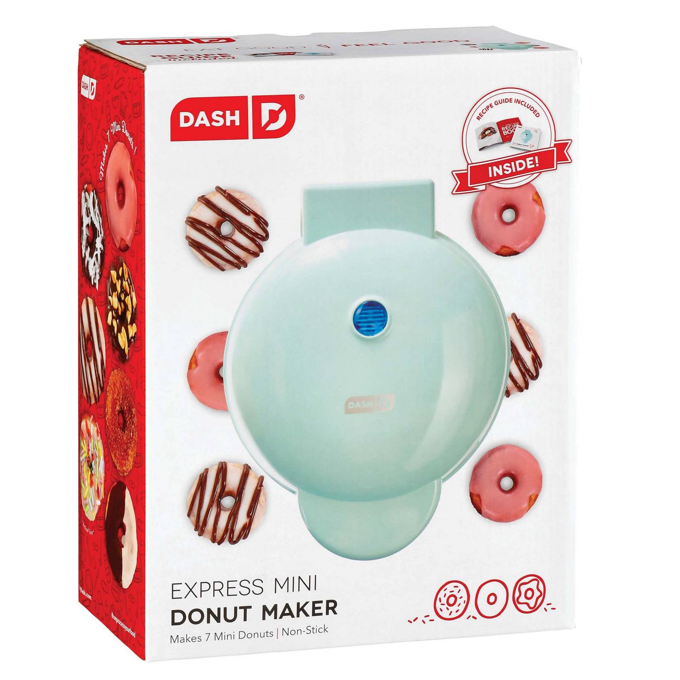 Dash Express Aqua Mini Donut Maker; image 3 of 3