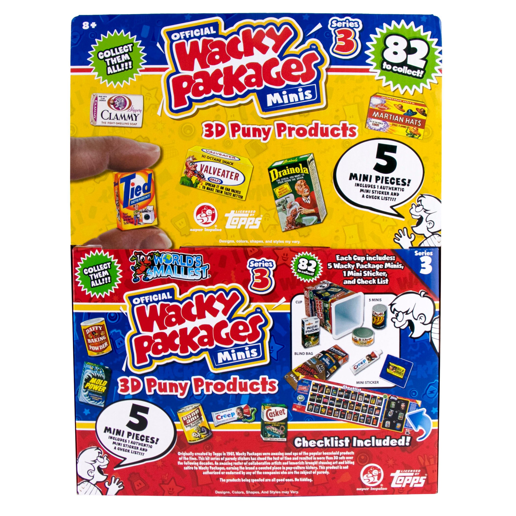 Wacky Packs Minis Mystery Cup - Series 3 - Shop Action figures & dolls ...