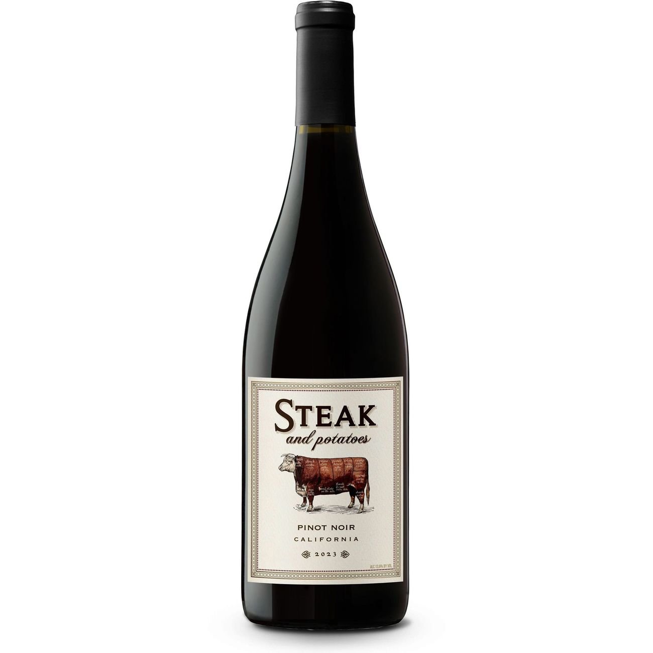 Steak and Potatoes Pinot Noir, 750 mL