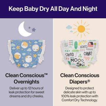The Honest Company Overnight Diapers - Size 4