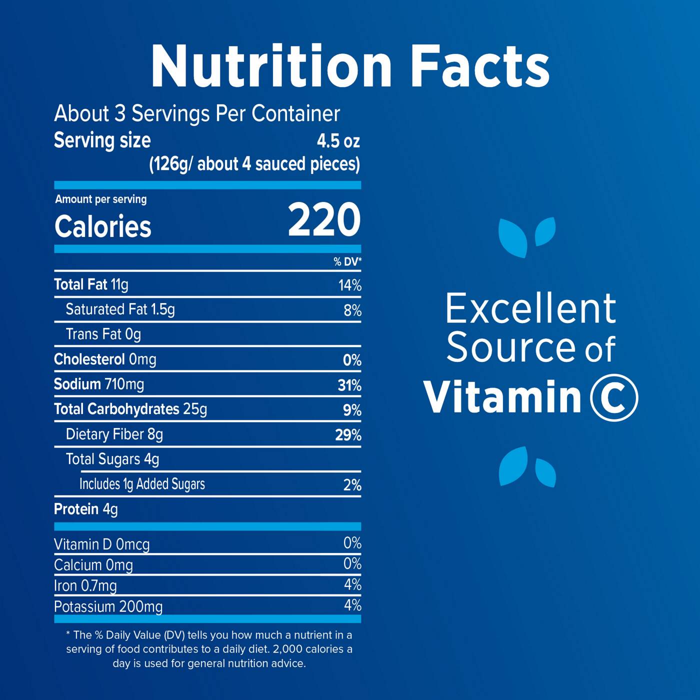 Birds Eye Frozen BuffaloStyle Cauliflower Wings Shop Broccoli