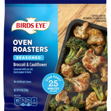 Birds Eye Frozen Oven Roasters Seasoned Broccoli & Cauliflower, 14 oz
