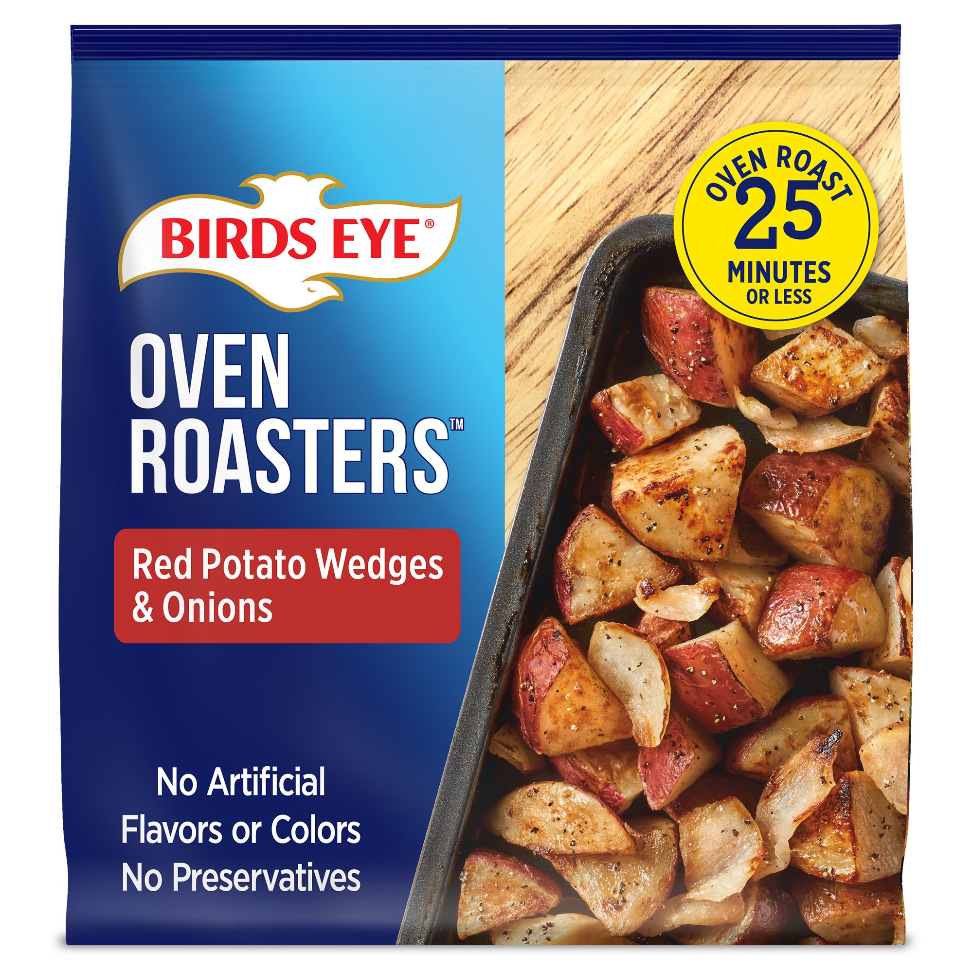 Birds Eye Oven Roasters Seasoned Red Potato Wedges & Onions, 15 oz