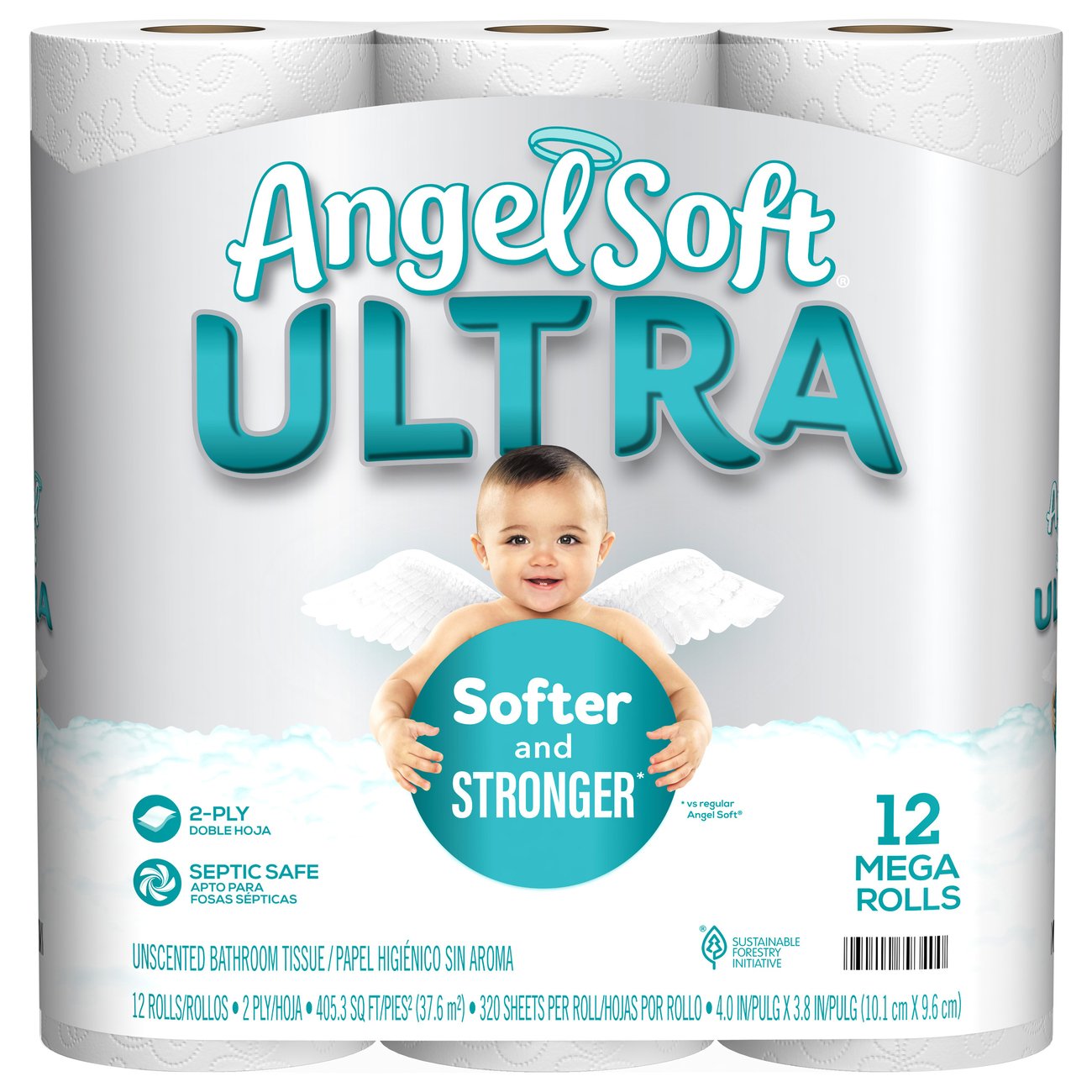 Angel Soft Ultra White Toilet Paper Shop Toilet Paper at HEB