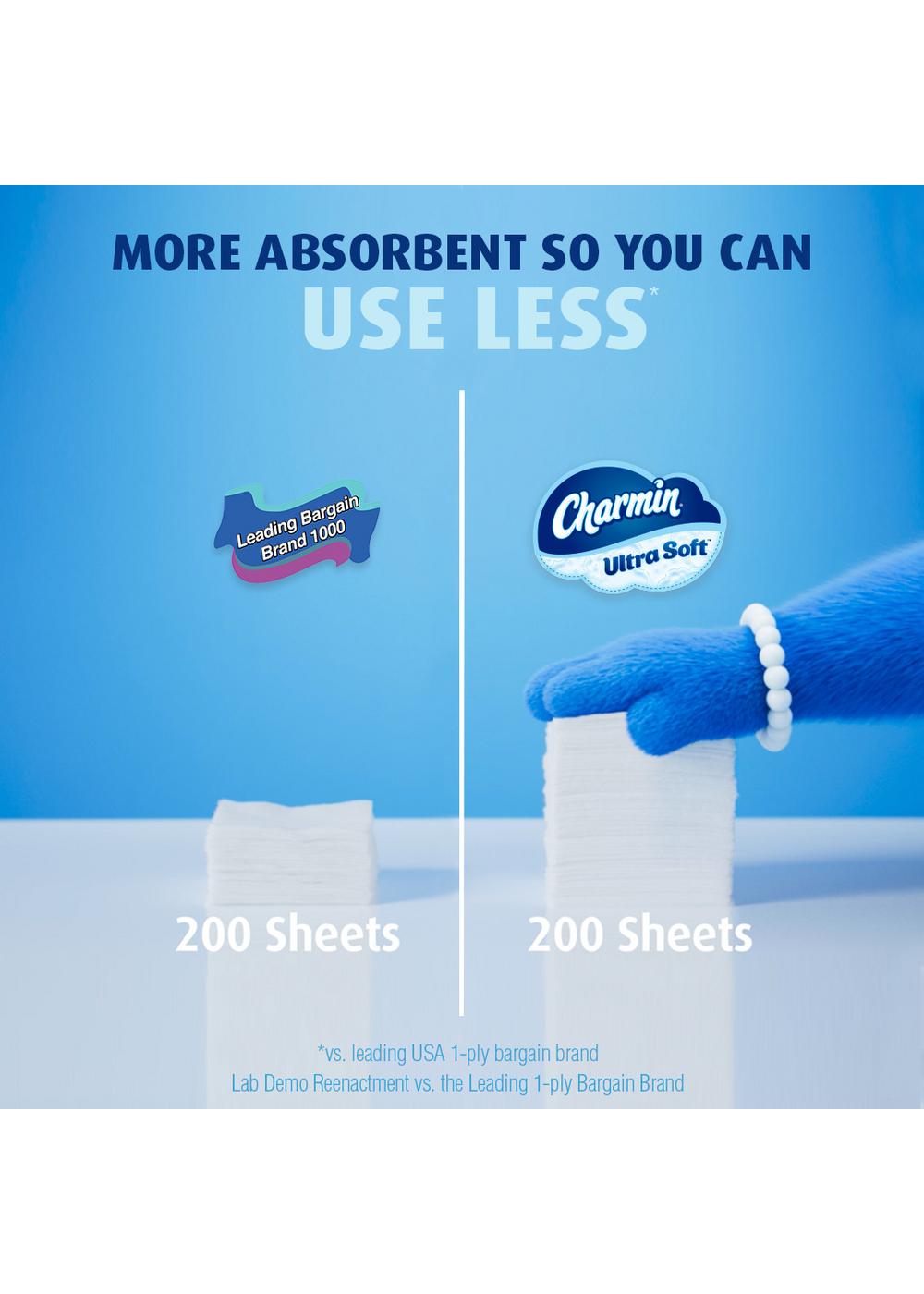 Charmin Ultra Soft Smooth Tear Toilet Paper; image 2 of 7