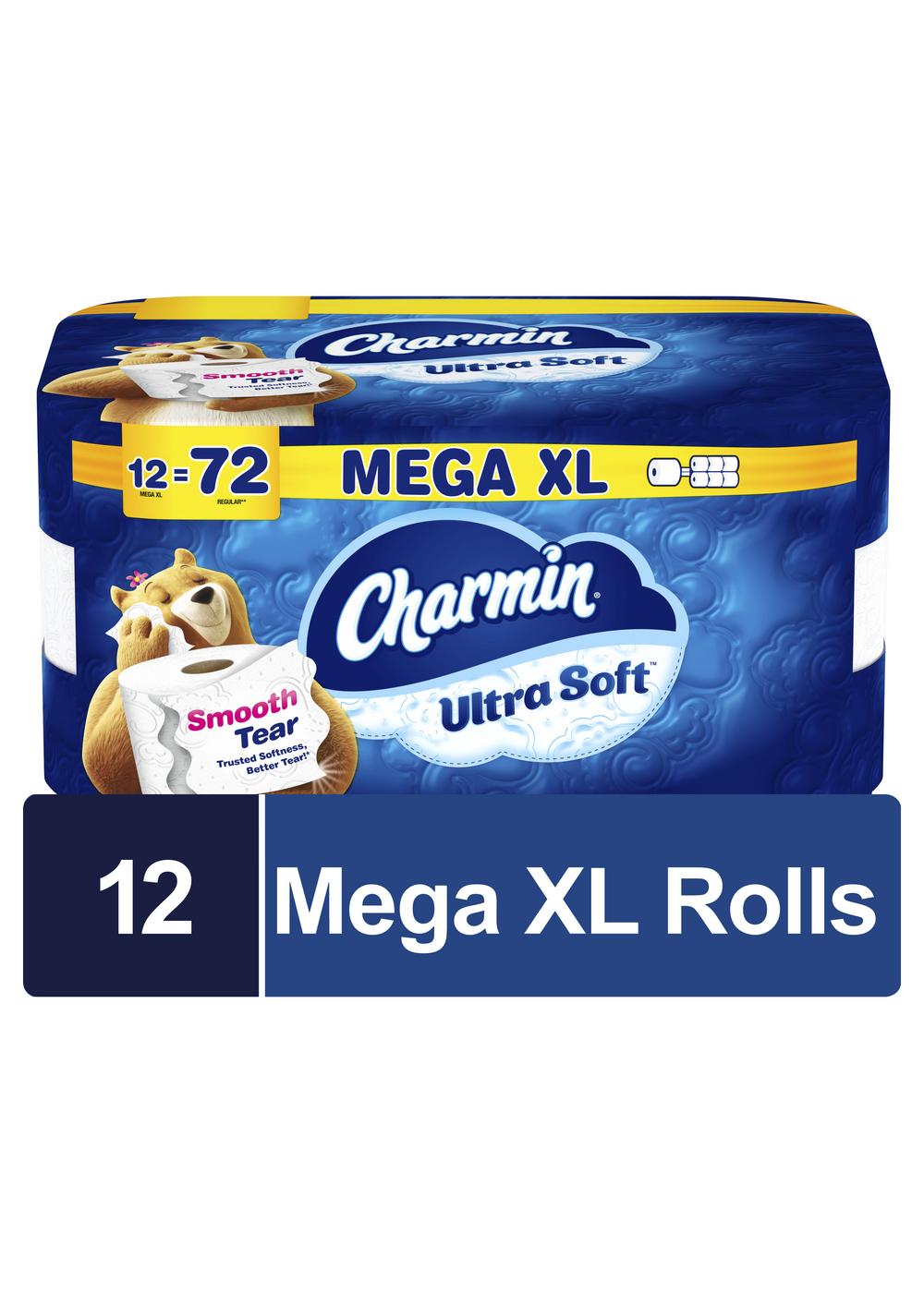 Charmin Ultra Soft Smooth Tear Toilet Paper; image 4 of 7