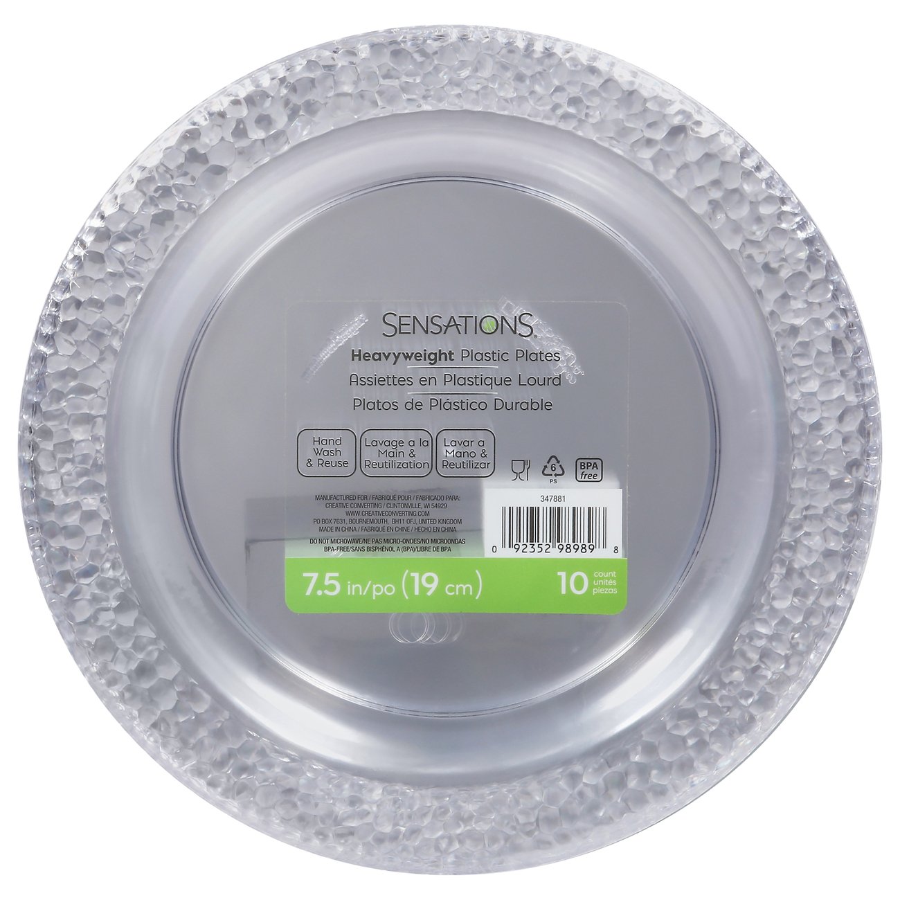 Economax 8.8 in Foam Plates - Shop Plates & Bowls at H-E-B