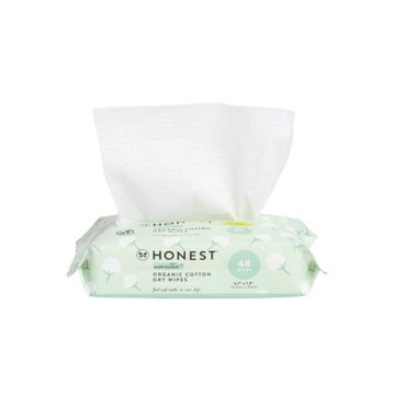 The Honest Company Organic Cotton Dry Wipes 4 Pk