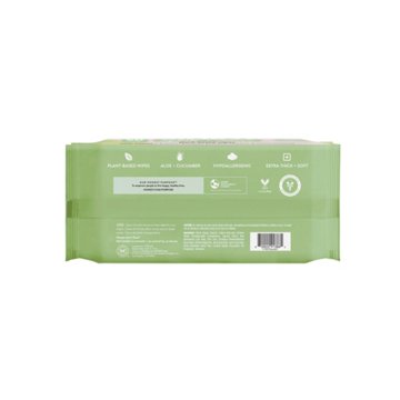 The Honest Company Hydrate & Cleanse Plant Based Wipes - Aloe & Cucumber