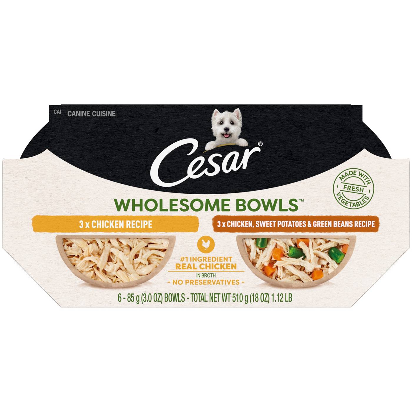 Simply cesar dog clearance food