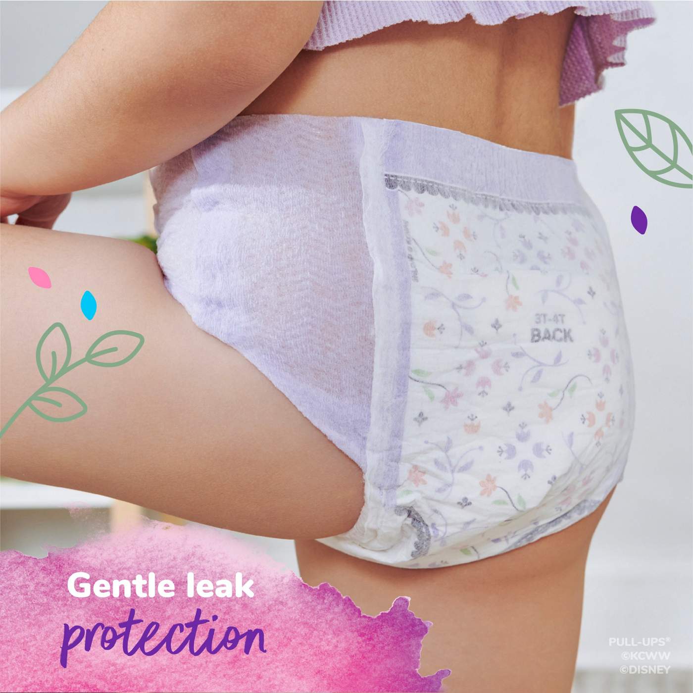 Pull-Ups New Leaf Girls' Disney Frozen Potty Training Pants - 2T-3T; image 7 of 7