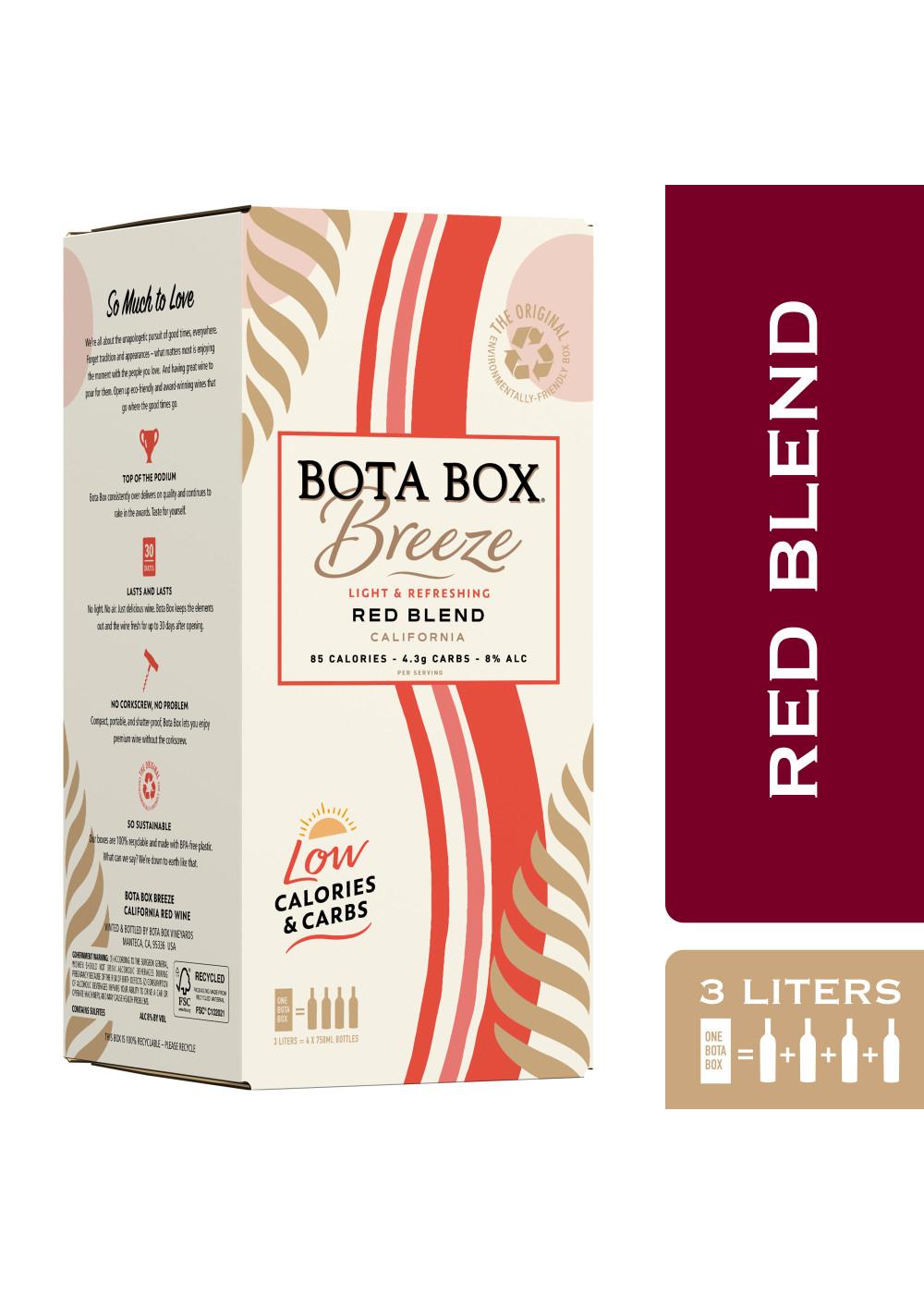 Bota Box Breeze California Red Blend; image 6 of 7