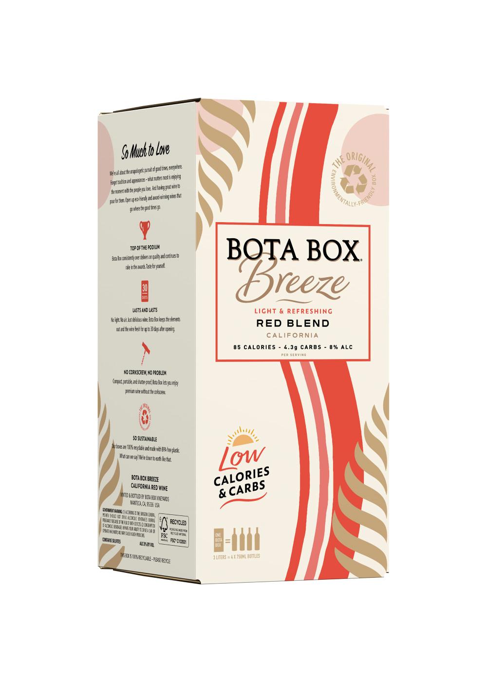 Bota Box Breeze California Red Blend; image 7 of 7