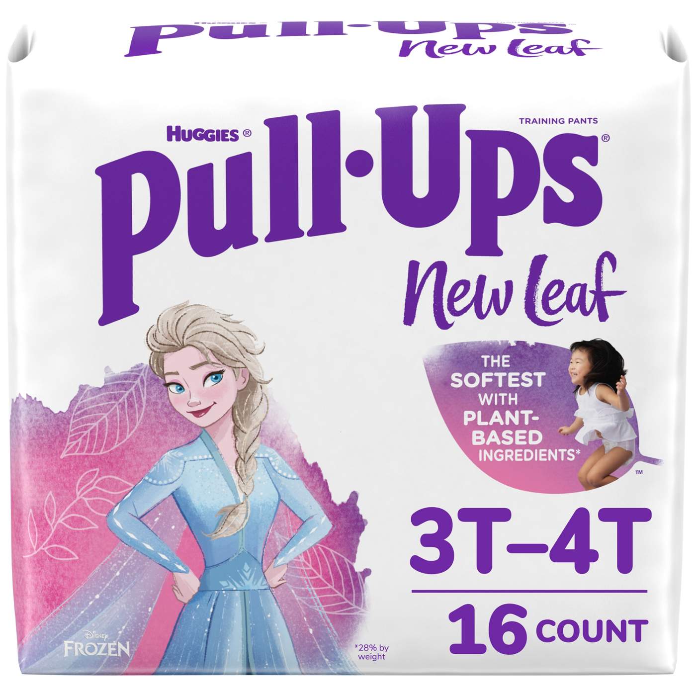 Pull-Ups New Leaf Girls' Disney Frozen Potty Training Pants - 3T-4T; image 1 of 8