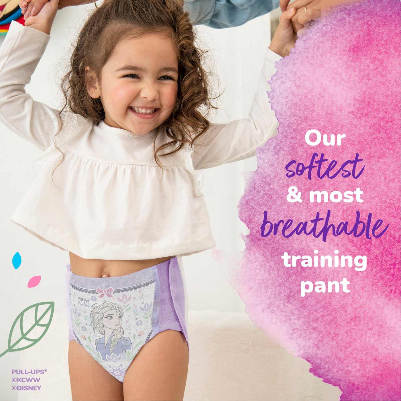 Pull-Ups New Leaf Girls' Disney Frozen Potty Training Pants - 3T-4T; image 7 of 8