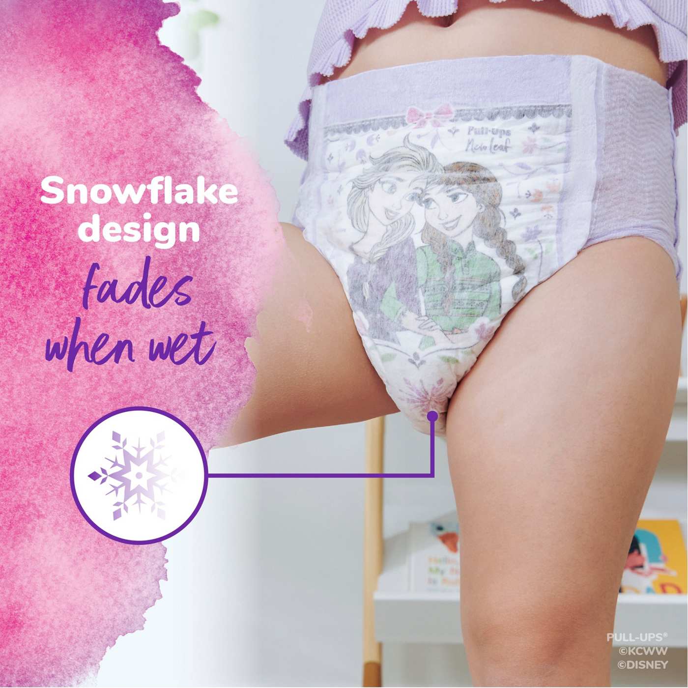 Pull-Ups New Leaf Girls' Disney Frozen Potty Training Pants - 3T-4T; image 8 of 8