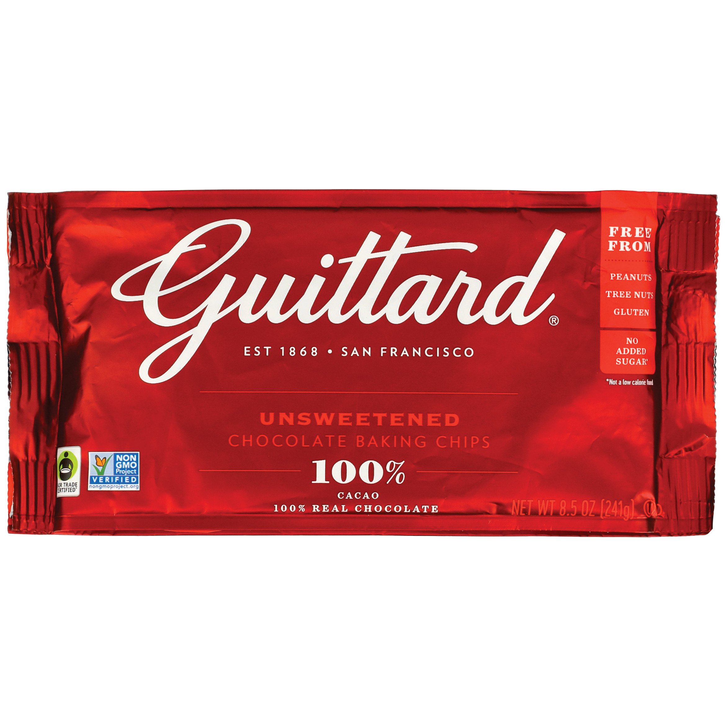 Guittard 100 Cacao Unsweetened Chocolate Baking Chips Shop Baking