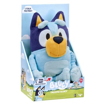 Moose Toys Talking Bluey Plush Doll, 13"