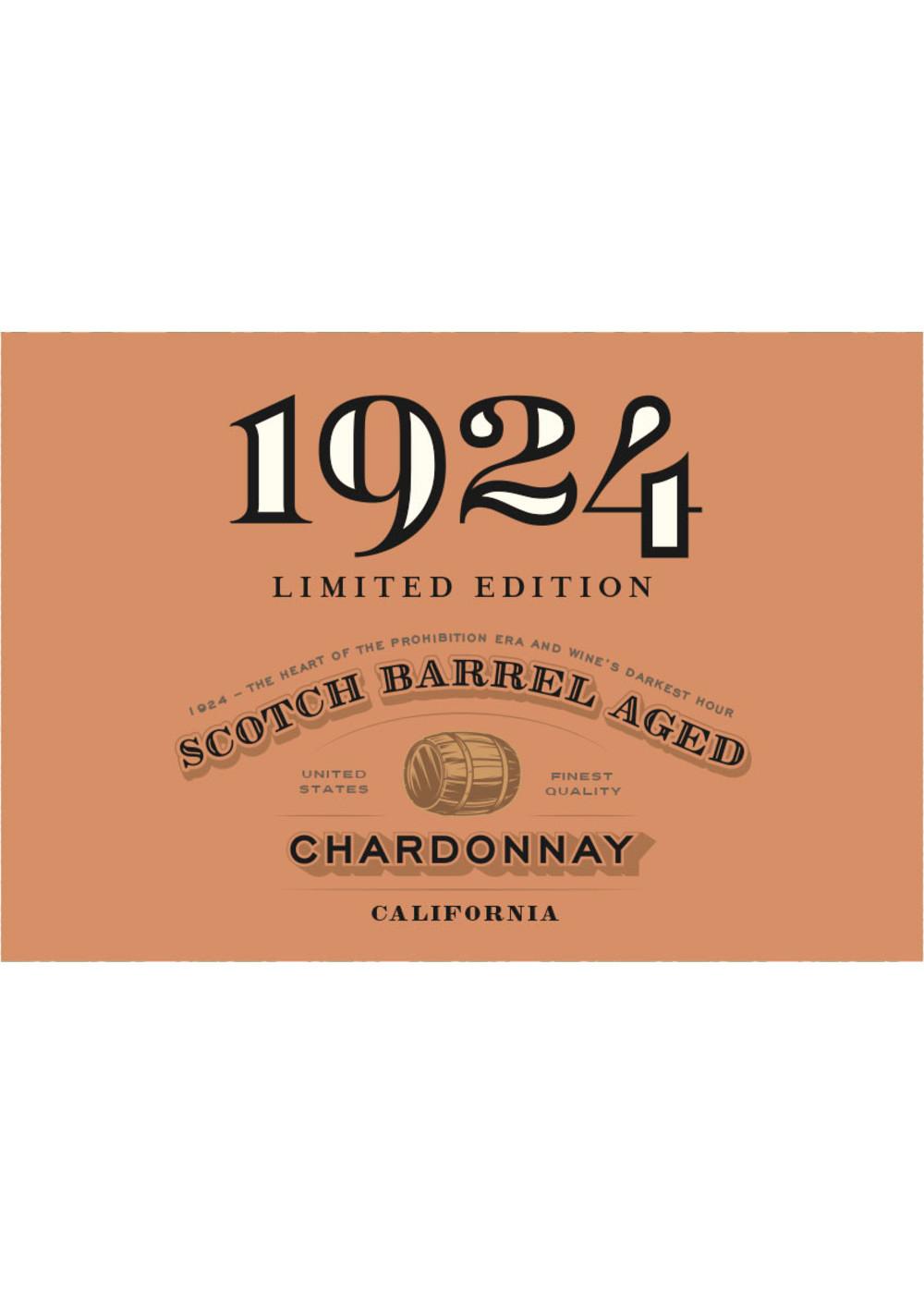 1924 Scotch Barrel Aged Chardonnay; image 2 of 2