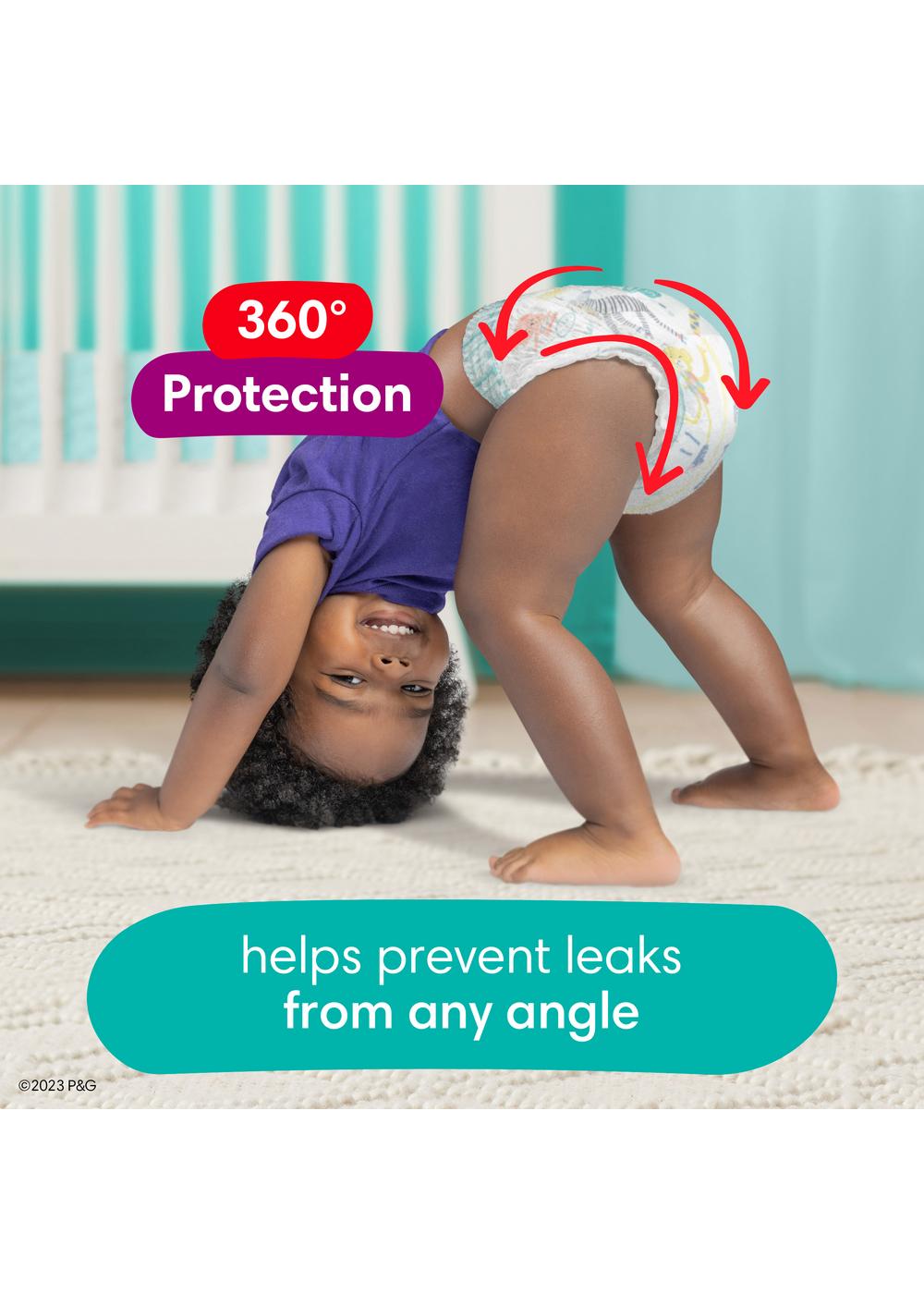 Pampers Cruisers 360 Diapers - Size 4; image 8 of 10