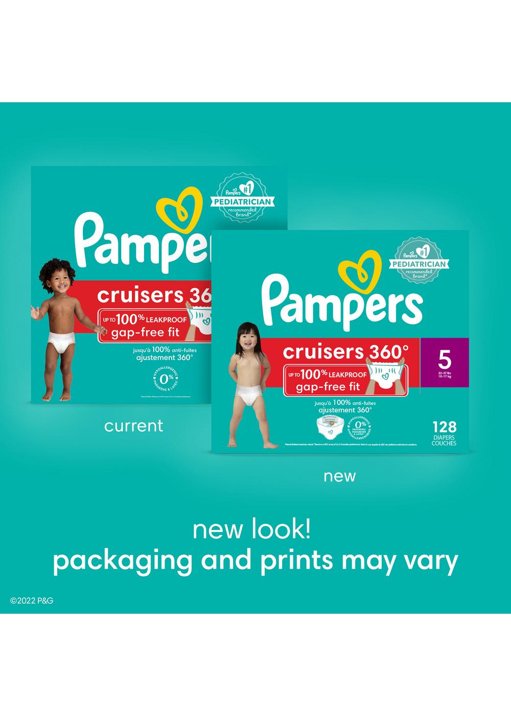 Pampers Cruisers 360 Diapers - Size 6; image 5 of 10