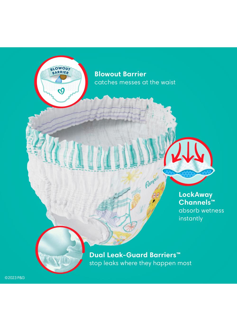 Pampers Cruisers 360 Diapers - Size 6; image 8 of 10