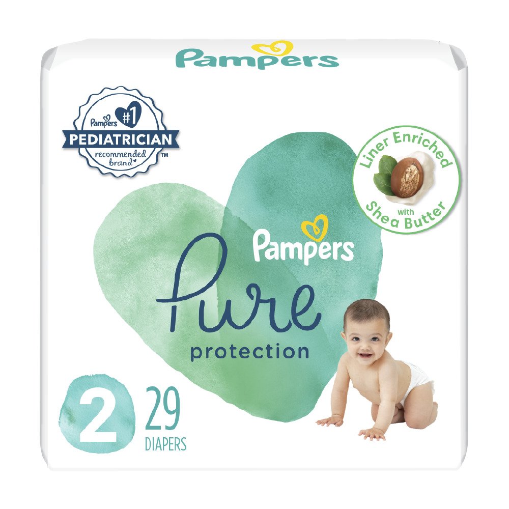 Pampers Pure Protection Diapers Size 2 Shop Diapers & Potty at HEB