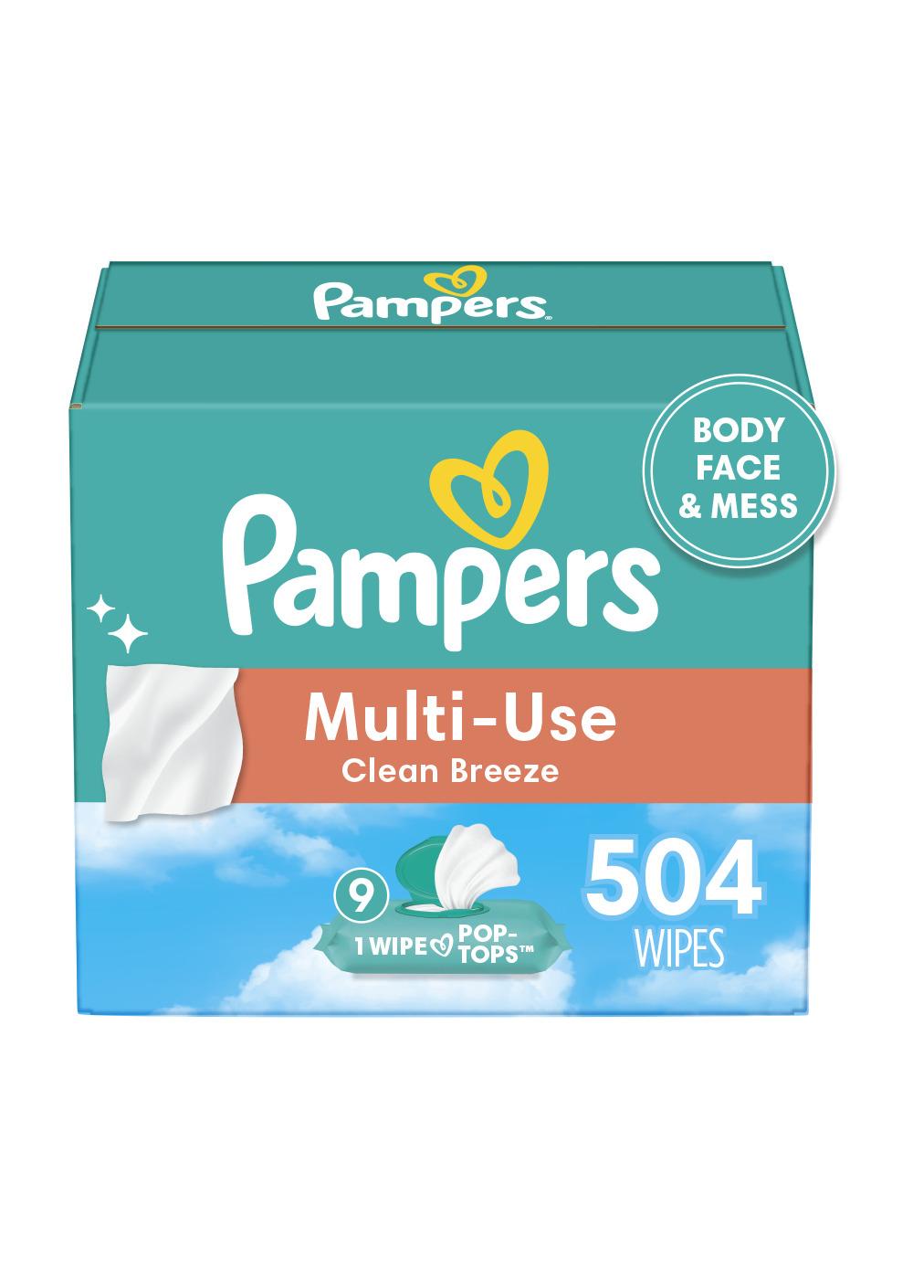 Pampers Multi-Use Baby Wipes - Clean Breeze 9 Pk; image 2 of 7