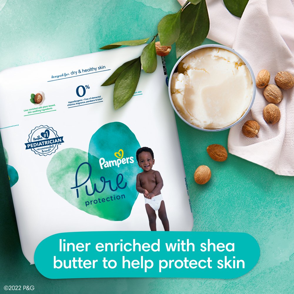 Pampers Pure Protection Diapers - Size 1 - Shop Diapers at H-E-B