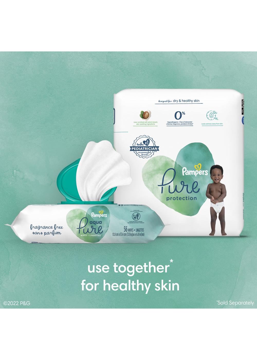 Pampers Pure Protection Diapers Newborn Shop Diapers at HEB