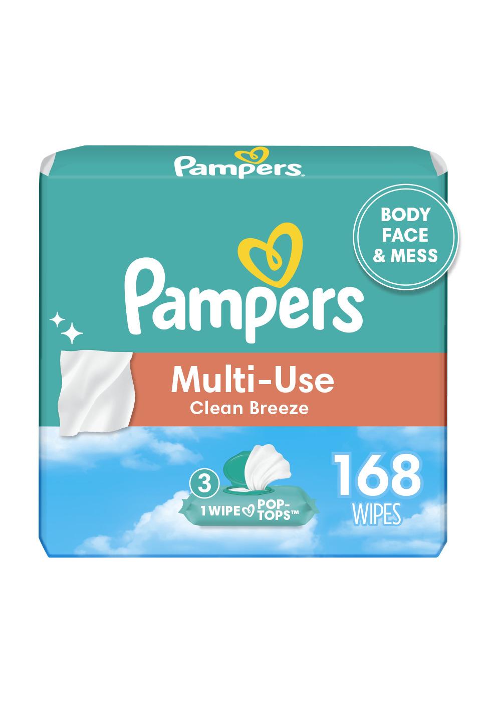 Pampers Multi-Use Clean Breeze Baby Wipes 3 Pk; image 2 of 8