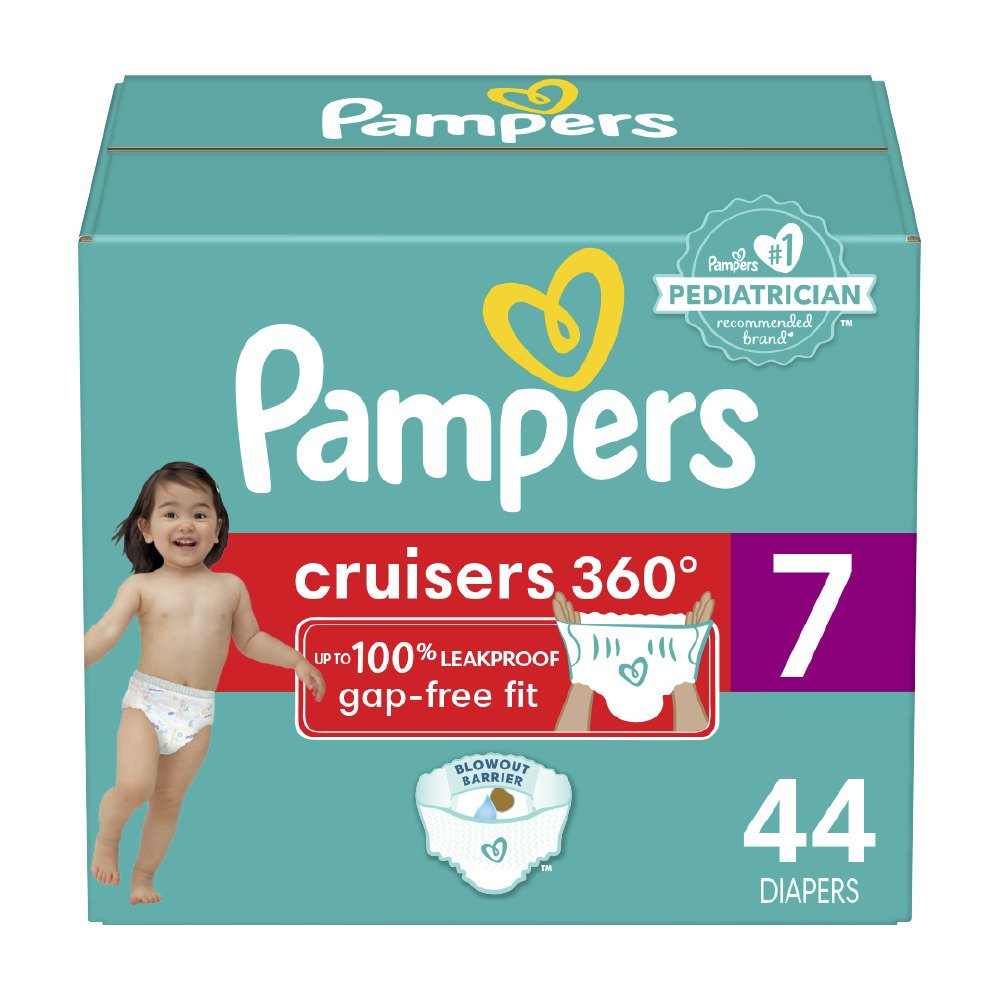 Pampers Cruisers 360 Diapers - Size 7 - Shop Diapers at H-E-B