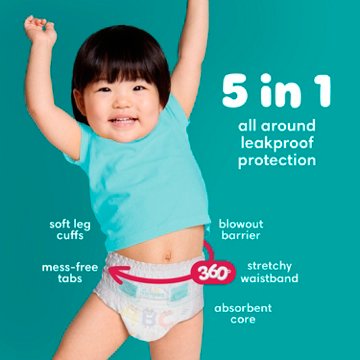 Pampers Cruisers 360 Degrees Pull On Diaper - Size 7
