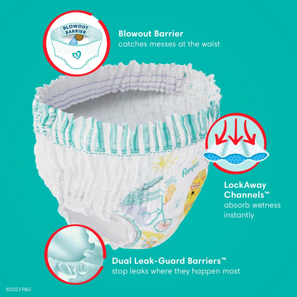 Pampers Cruisers 360 Diapers - Size 5 - Shop Diapers at H-E-B