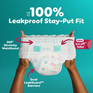 Pampers Cruisers 360 Degrees Pull on Diaper - Size 5, 56 ct