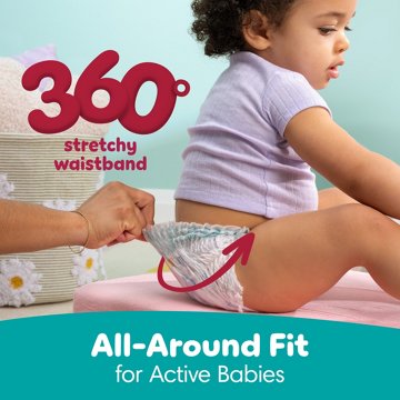 Pampers Cruisers 360 Diapers - Size 4