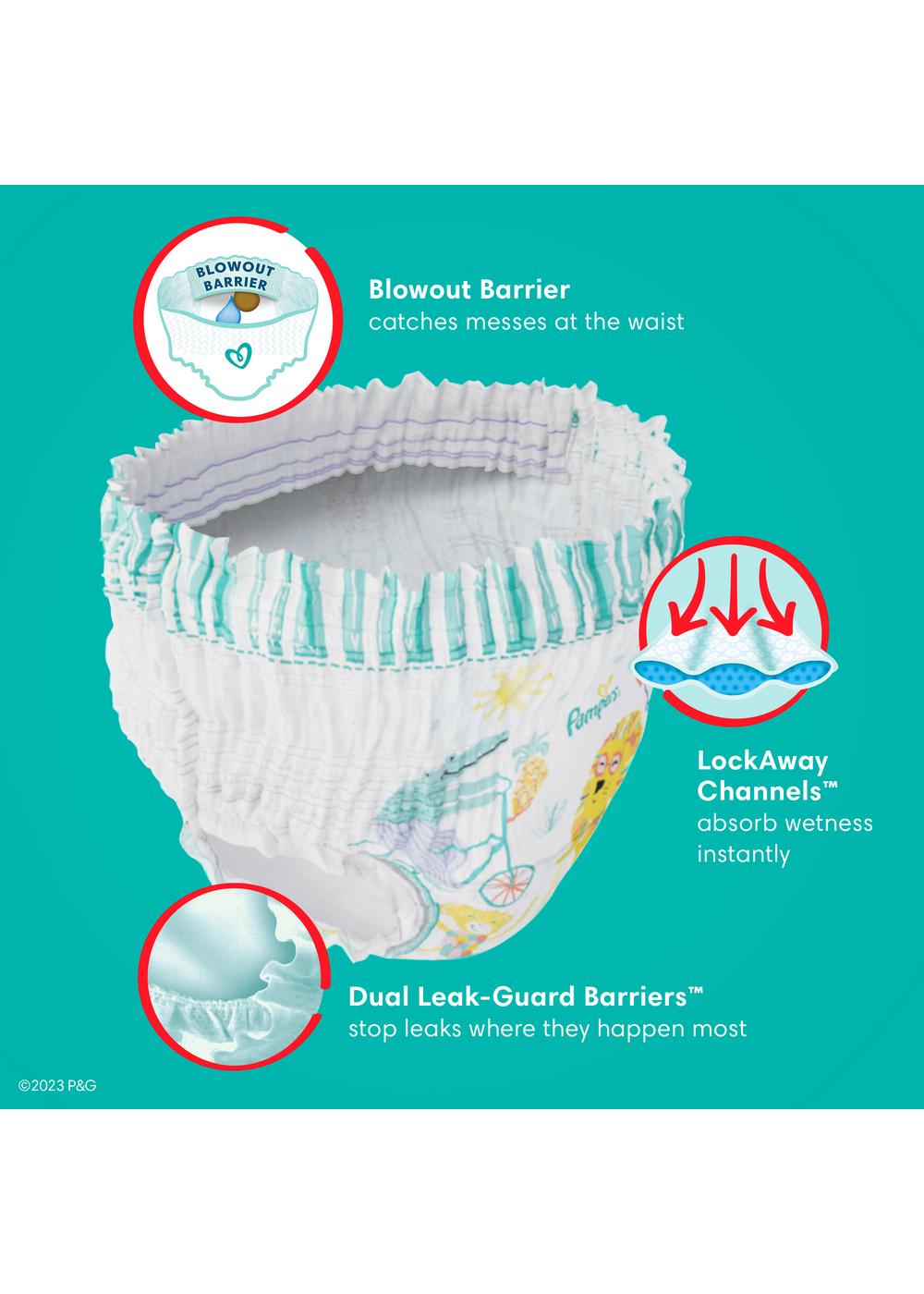 Pampers Cruisers 360 Diapers - Size 4; image 5 of 10
