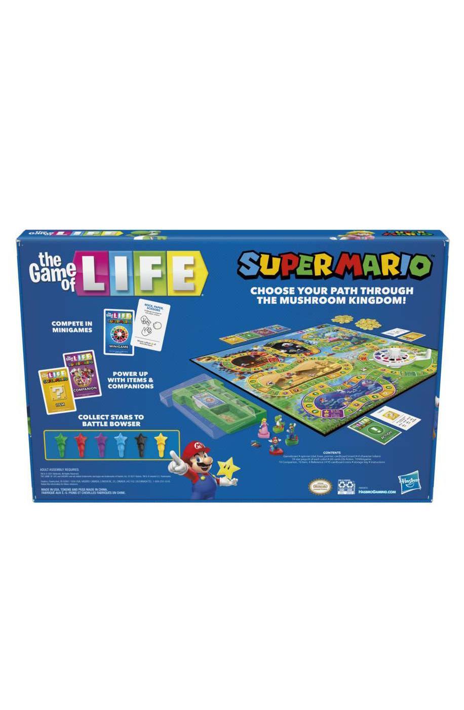 Hasbro The Game Of Life: Super Mario Edition Board Game - Shop