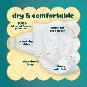 Pampers Swaddlers Baby Diapers - Newborn