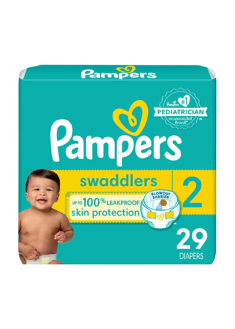 Pampers Swaddlers Baby Diapers - Size 2; image 1 of 2