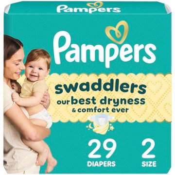 Pampers Swaddlers Baby Diapers - Size 2