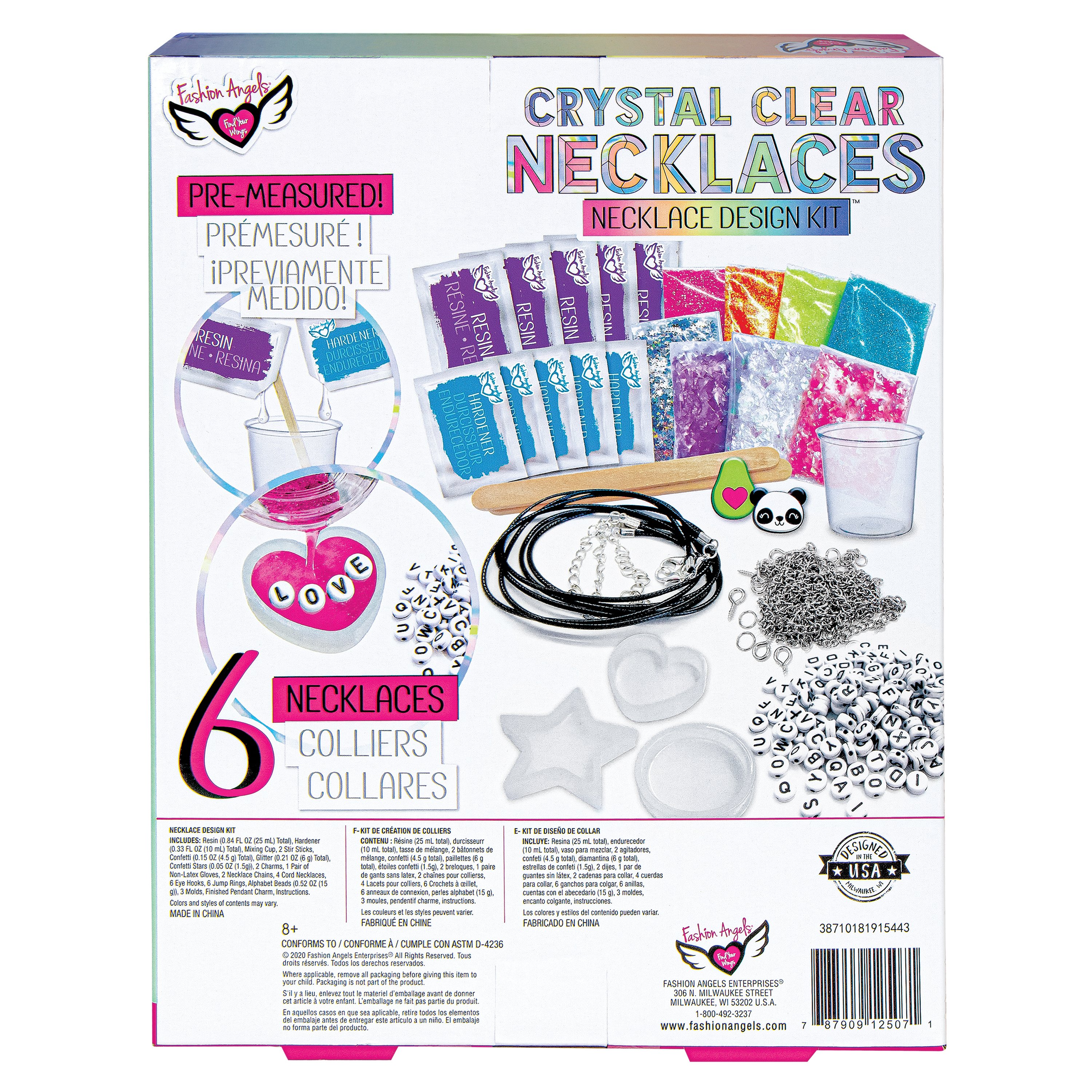 Crystal Clear Necklace Design Kit Crystal Clear Necklace Design Kit