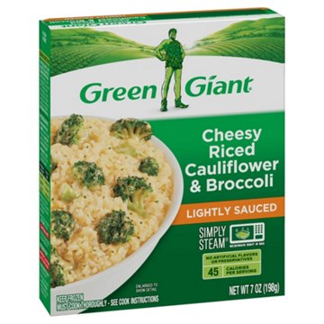 Green Giant Simply Steam Cheesy Riced Cauliflower & Broccoli