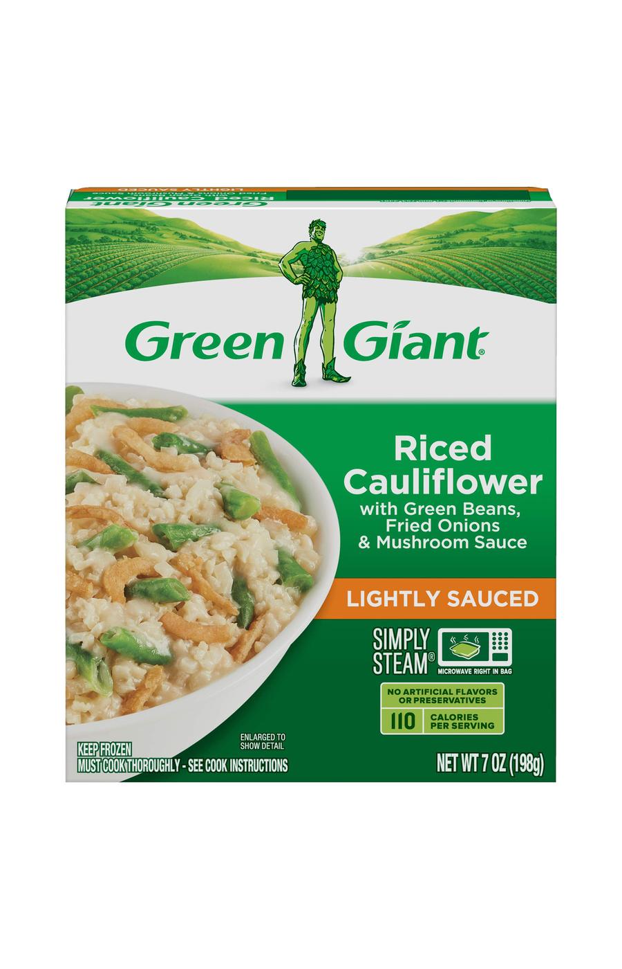 Green Giant Simply Steam Riced Cauliflower Casserole; image 1 of 3