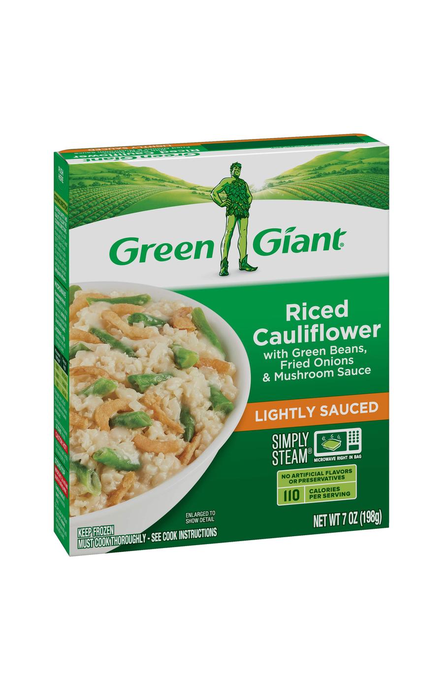 Green Giant Simply Steam Riced Cauliflower Casserole; image 2 of 3