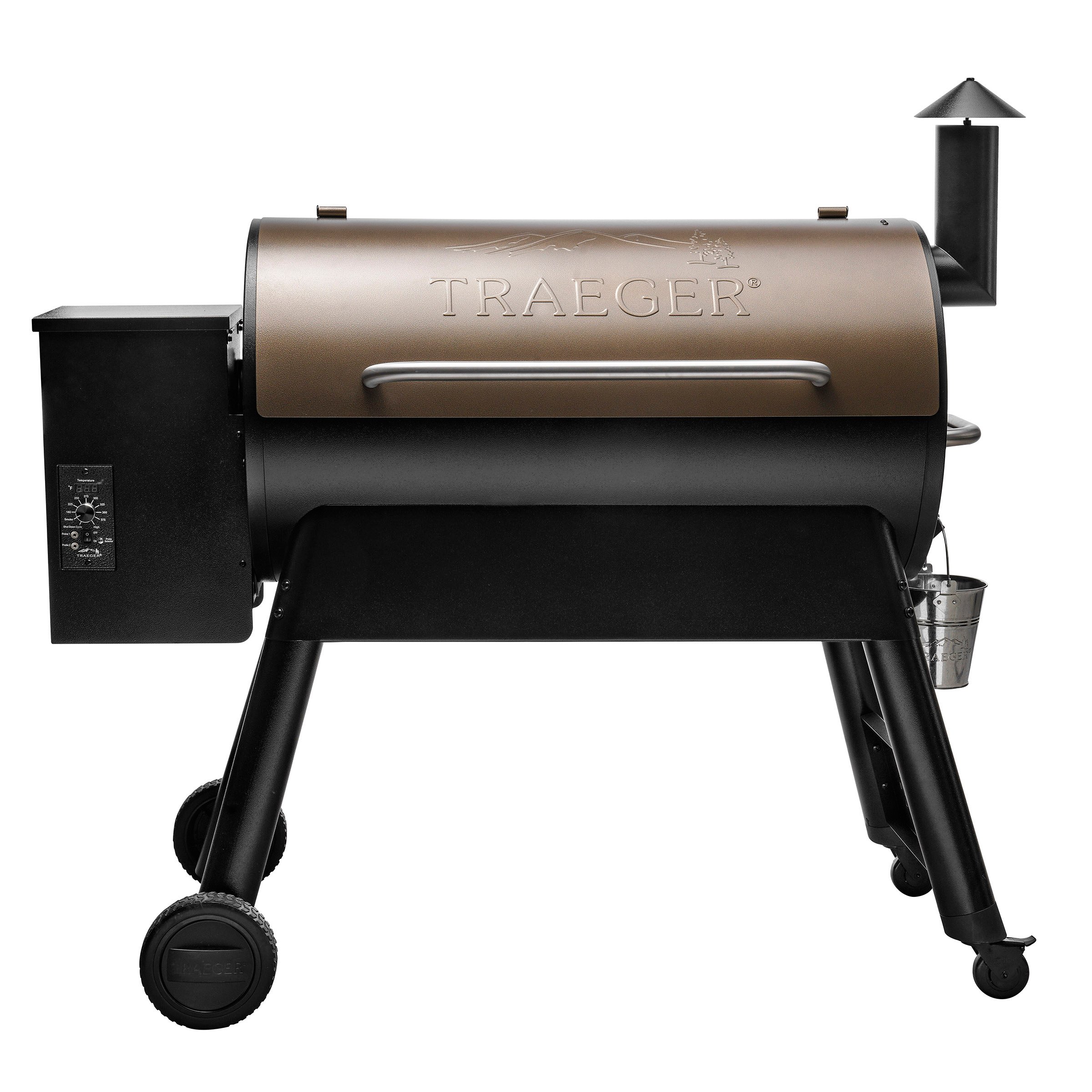 Traeger Pro 34 Series Wood Pellet Grill - Bronze - Shop Grills & Smokers at  H-E-B